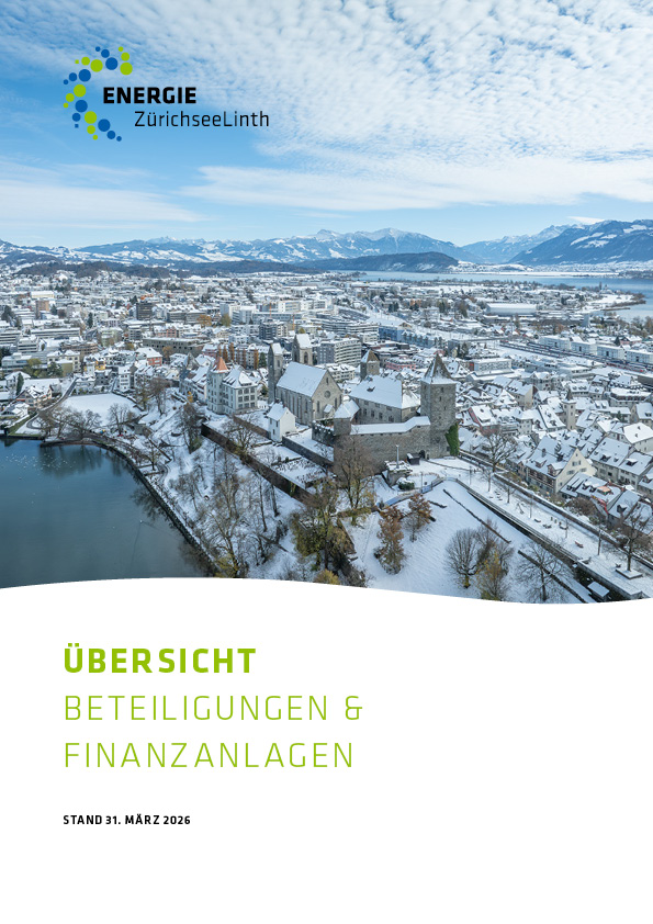 Uebersicht Beteiligungen Finanzanlagen Stand per 31.03.2026